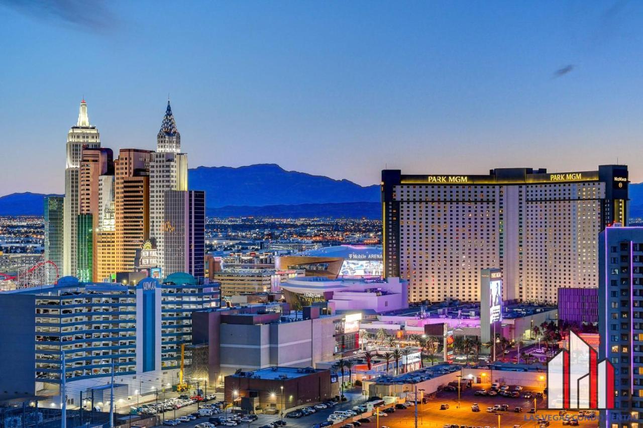 Mgm Signature-22-707 F1 Track & Strip View Balcony Las Vegas Buitenkant foto