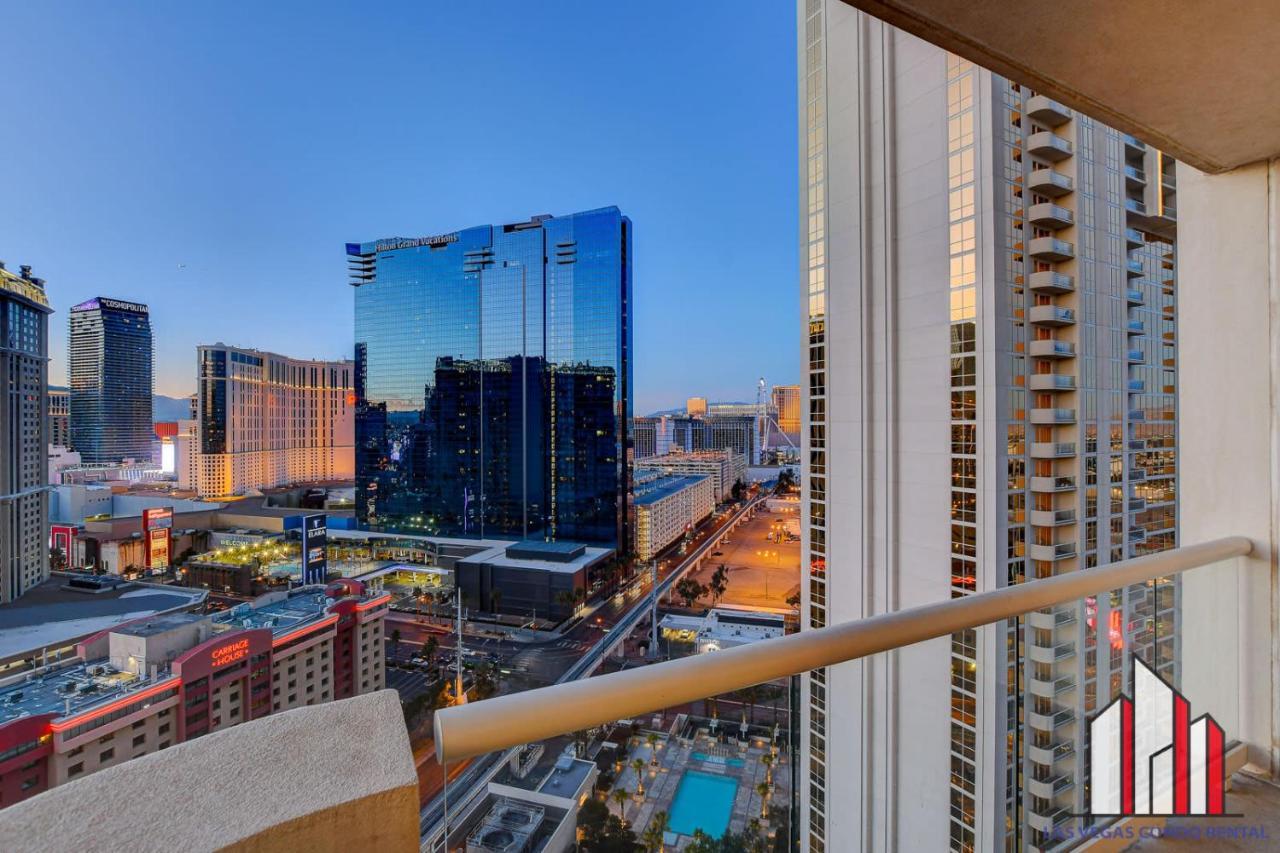 Mgm Signature-22-707 F1 Track & Strip View Balcony Las Vegas Buitenkant foto