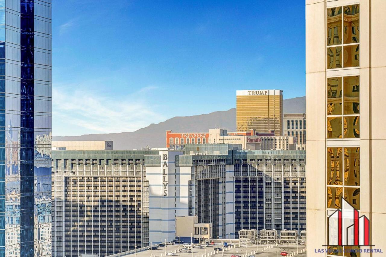 Mgm Signature-22-707 F1 Track & Strip View Balcony Las Vegas Buitenkant foto
