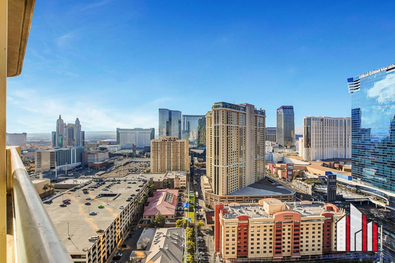 Mgm Signature-22-707 F1 Track & Strip View Balcony Las Vegas Buitenkant foto