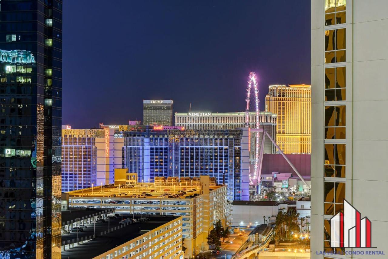 Mgm Signature-22-707 F1 Track & Strip View Balcony Las Vegas Buitenkant foto
