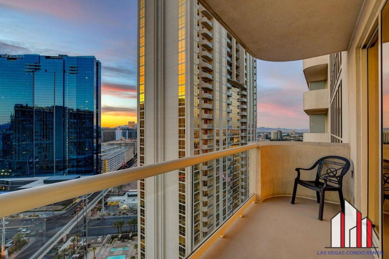 Mgm Signature-22-707 F1 Track & Strip View Balcony Las Vegas Buitenkant foto