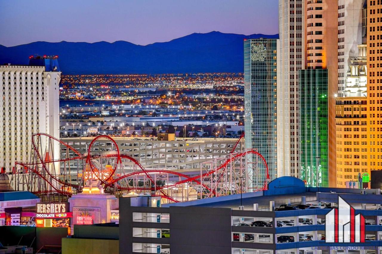 Mgm Signature-22-707 F1 Track & Strip View Balcony Las Vegas Buitenkant foto
