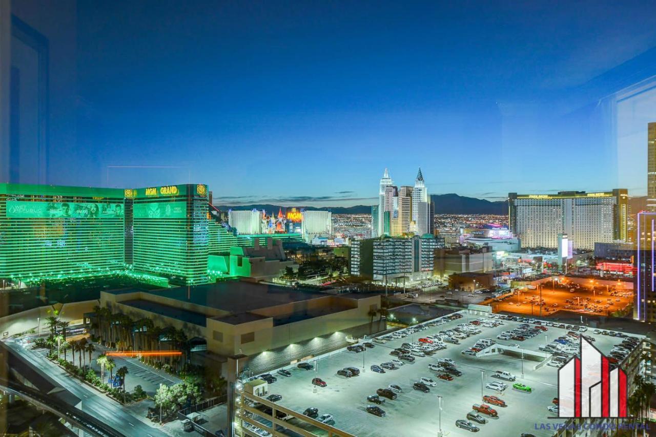 Mgm Signature-22-707 F1 Track & Strip View Balcony Las Vegas Buitenkant foto