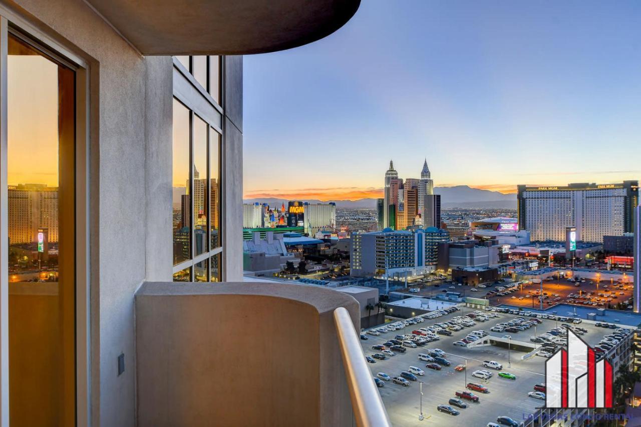 Mgm Signature-22-707 F1 Track & Strip View Balcony Las Vegas Buitenkant foto