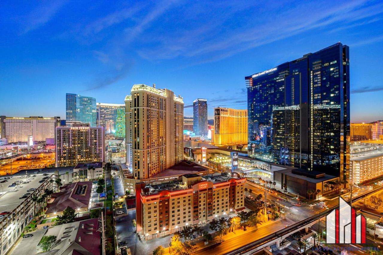 Mgm Signature-22-707 F1 Track & Strip View Balcony Las Vegas Buitenkant foto